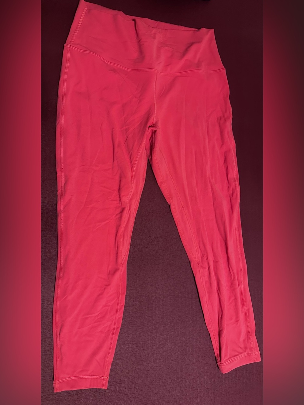 Bright Coral lululemon align leggings